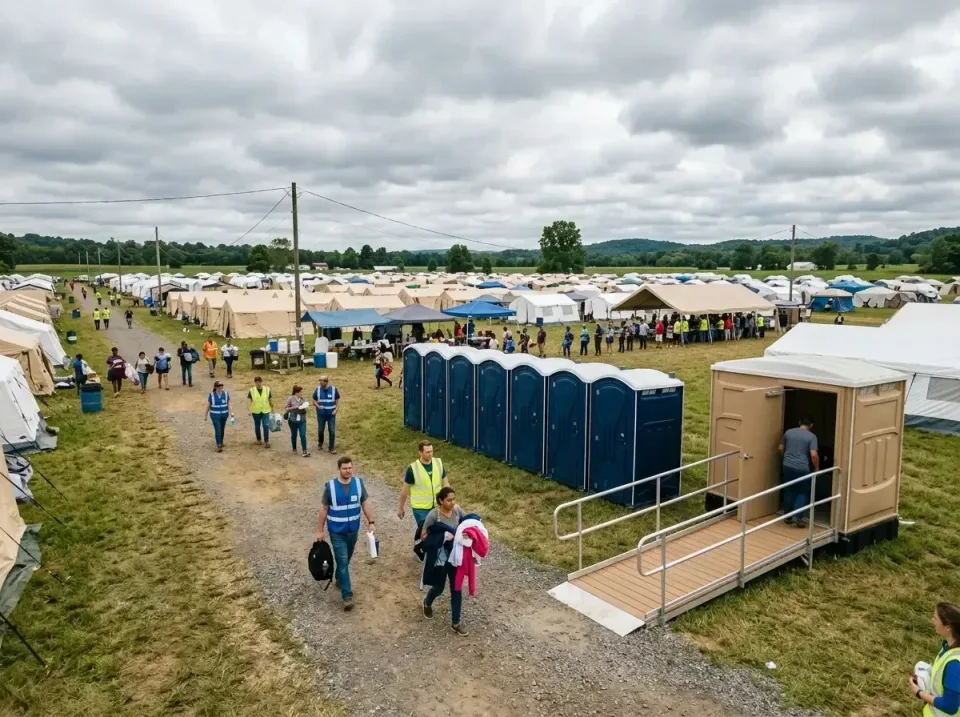 disaster-relief-camp-restrooms-010 — frequently asked questions, Dumpster & Portable Bathrooms Rental in Plymouth, IN